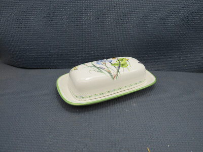 Studio Nova Dinnerware Garden Bloom Pattern Butter Dish