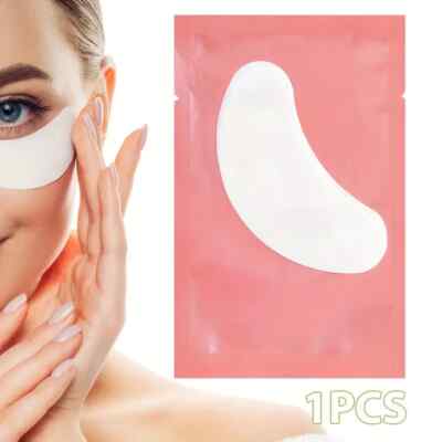 1 Paar Wimpernverlängerung Pads unter den Augen Wimpern Gel fusselfrei Augenklappen Pad