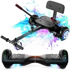 6.5'' Electric Hoverboard & Hoverkart LED Light Self-Balancing Bluetooth Speaker