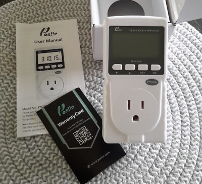 PN2000 Poniie, Plug-In Kilowatt Electricity Usage Monitor 