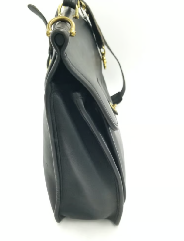 Coach 1327 313 Vintage Black Briefcase/Laptop Bag w/Turnlock | eBay