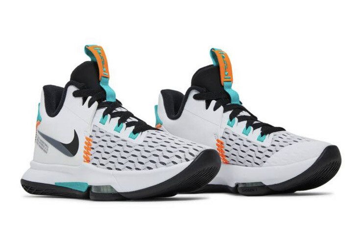Nike Lebron Witness 5 multicolor White Black what the Jade CQ9380