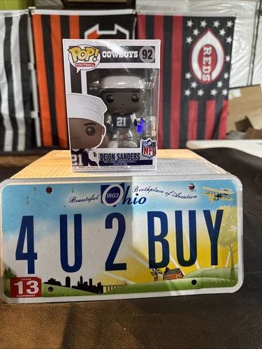 Funko pop NFL Deion Sanders #92 White uniform
