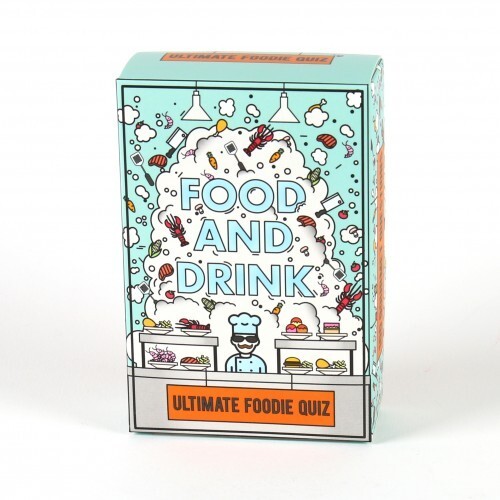 711012 FOOD AND DRINK TRIVIA CARDS 100 QUESTIONS TRIVIA GAME FAMILY FUN - Picture 1 of 2