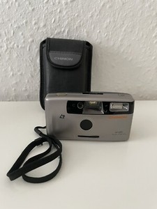 Chinon AP 600S Auto Focus 35mm Film Camera + Case - UNTESTED