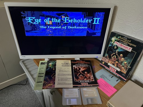 Amiga SSI Eye Of The Beholder II Game - Boxed Working -👽👾Retro Gift Idea👾👽 - Afbeelding 22 van 24