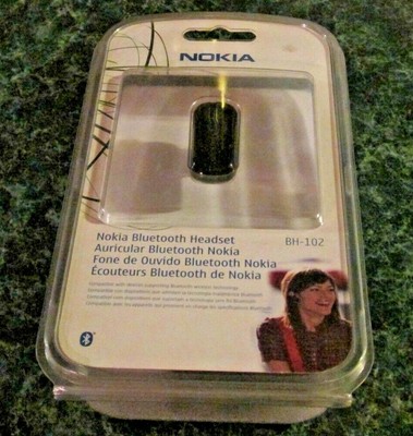 Nokia BLUETOOTH HEADSET BH-102 Brand New and Sealed | eBay