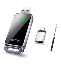 vnilrgle Wireless CarPlay Adapter 2025 Upgrade, Plug and Play, No Latency