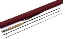 Hardy Sirrus 7" 3 Pezzi Carbon Trout Fly Rod #3 Ottime Condizioni Con Borsa E Custodia
