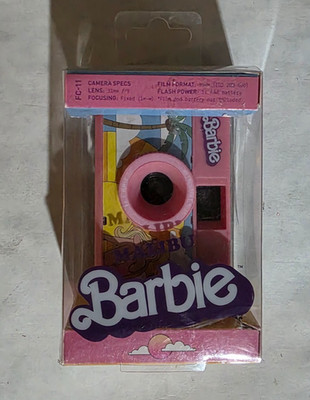 Malibu Barbie Retrospekt FC-11 35mm Reusable Film Camera