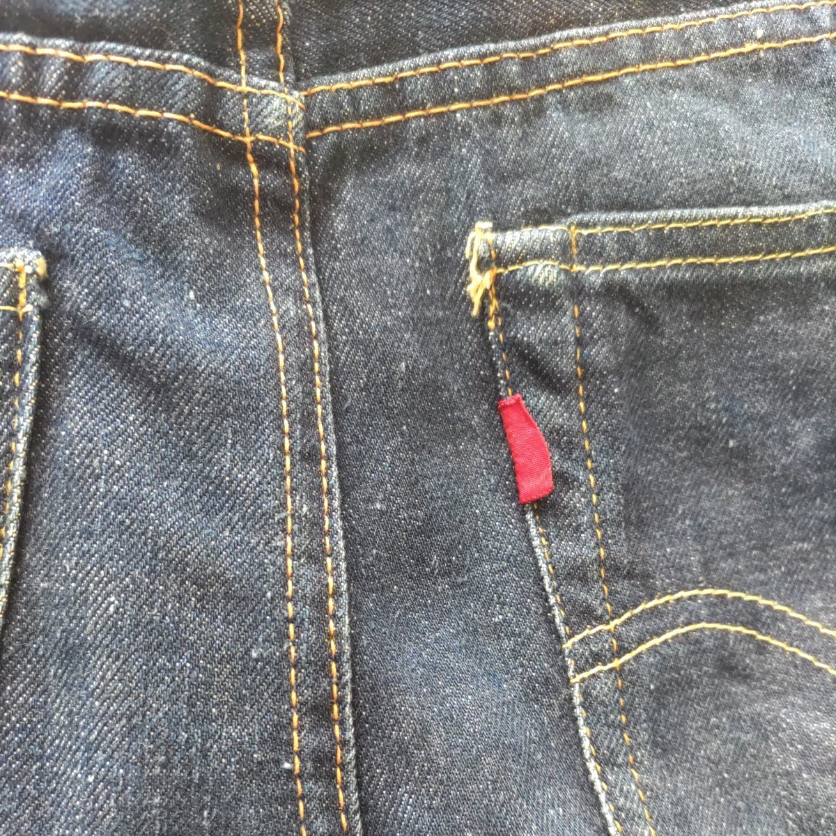 Vintage 30'S-Early 50'S Levi'S 701 Dark Blue Jeans Loved By Marilyn Monroe Origi image 5