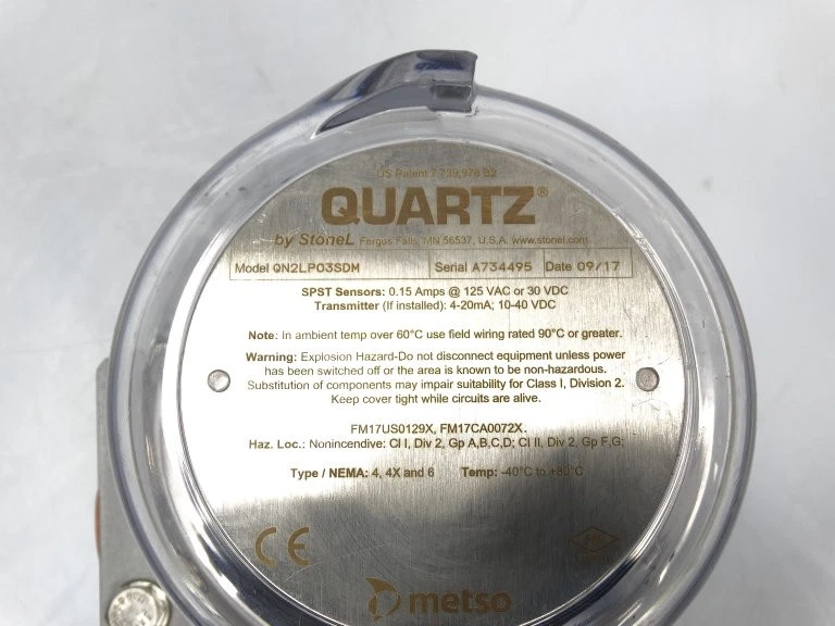 QUARTZ ELECTRONICS QN2LP03SDM SWITCH - Image 3 of 3