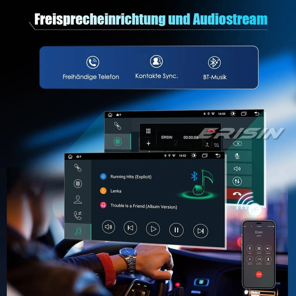 9" Android 14 Autoradio GPS Navi Mercedes A/B Klasse Vito Sprinter Viano Crafter - Bild 4 von 4