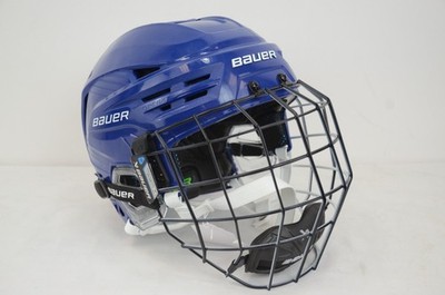 Bauer REAKT 85 Ice Hockey Helmet Combo Size Medium Royal (0926-4914)