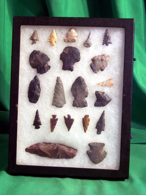 #ad Northern Plains Authentic Native American Arrowheads Gorgeous Collection $150.00