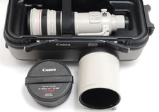 🎦【 Almost Unused 】Canon EF 500mm f/4 L IS USM Telephoto AF Lens Hood From...