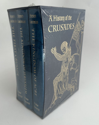 SEALED Folio Society / A History of the Crusades Steven Runciman New c.2005