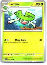 Lombre 006/094 Common Phantasmal Flames Pokemon Near Mint
