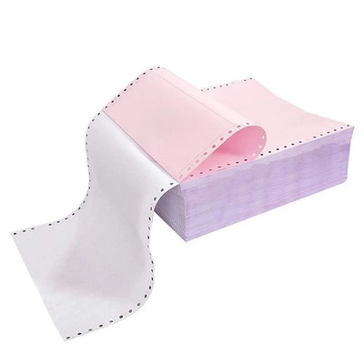 9-1/2 x 11 Inches NCR Continuous Feed Computer Paper 2-Ply, 1000 Coun...