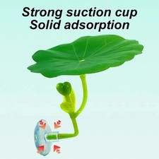 1 Pc Green Leaf Hammock For Betta Fish Stress-Reducing Aquarium-Safe Decor