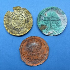 Antique Pocket Watch Repair Papers Hythe Penzance Whittlesey 50mm 1800s Verge