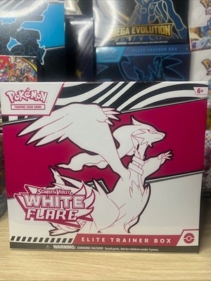 Pokémon TCG Scarlet & Violet White Flare Elite Trainer Box ETB Sealed b