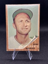 1962 Topps #177 Bobby Shantz Green Tint Colt RARE VARIATION