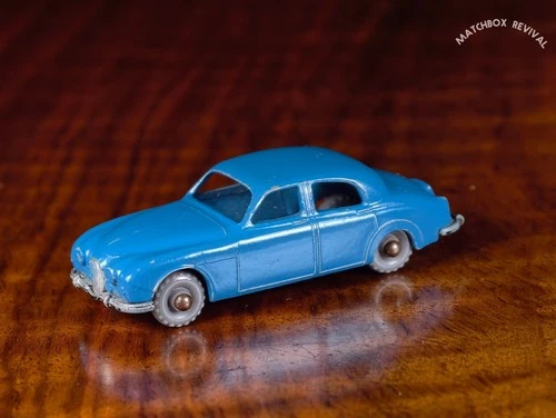 Lesney Matchbox No.65a Jaguar 3.4 Litre Saloon Model Car