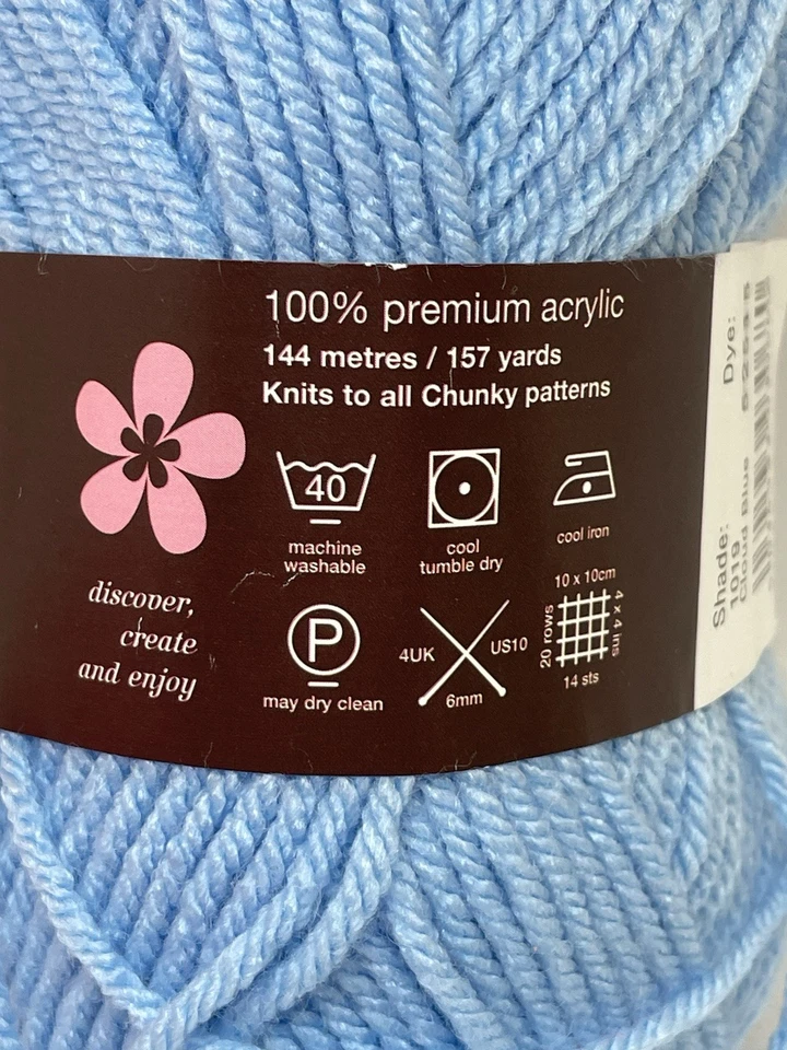 Lote de 6 hilos gruesos especiales Stylecraft # 1241, 1019, 1065 usados LEER Foto 4 de 4