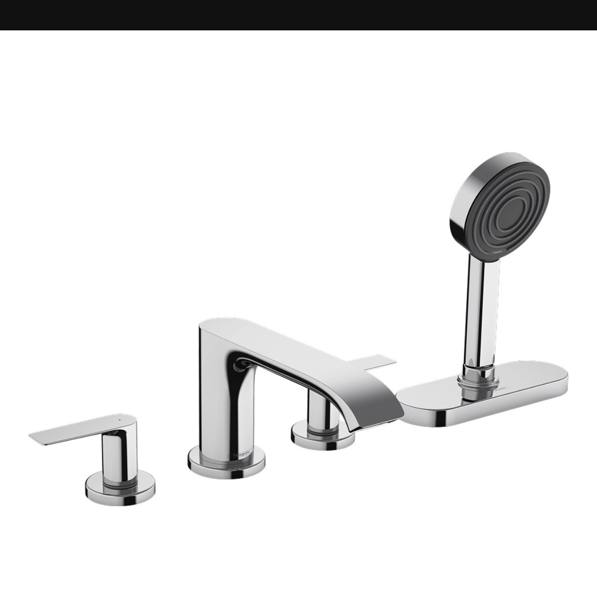 Hansgrohe Vivenis 4-Hole Rim Mounted Bath/Shower Mixer Tap+internal thermostats