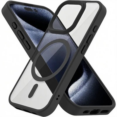 Magnetische Clear Case für iPhone 17 Pro Max - Ultradünne Anti-Vergilbung Hülle
