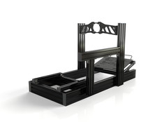 Wolf Alpha 40x120 Sim Racing Cockpit Aluminiu...