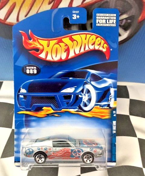Hot Wheels 2001 Hippie Mobiles 1/4 #089 '68 Ford Mustang SILVER 5SP Malaysia