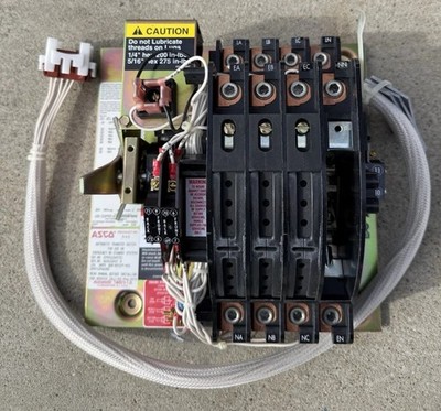 ASCO 940 Automatic Transfer Switch Panel Excellent Condition