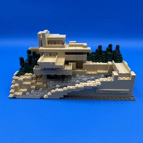 LEGO ARCHITECTURE: Fallingwater (21005) - vollständig - ohne Karton oder Anleitung