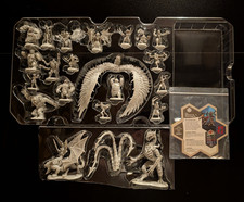Heroscape - Age of Annihilation - Complete 20 Unpainted Figures and Cards