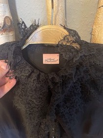 Agent Provocateur Silk Dress Size 36 Black Lace Only Worn Twice