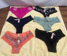NWT Lot of 6 XL VICTORIA'S SECRET CHEEKY PANTIES XLARGE