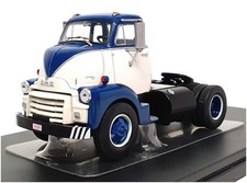 Ixo 1/43 Scale Diecast TR150.22 - 1954 GMC COE Truck - Blue/White