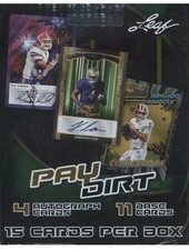 2026 LEAF PAYDIRT FOOTBALL HOBBY BOX