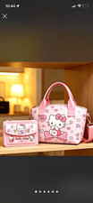Hello Kitty Pink purse and wallet Set w/ Adju...