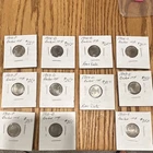 Barber Dimes Lot of 11 Silver 1902-1910 P D O S Mint Marks