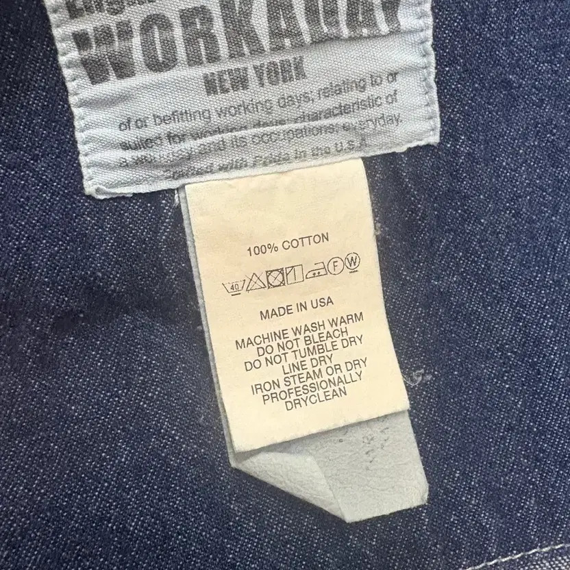 (L) Engineered Garments Chambray Work Jacket ENGA - image 2