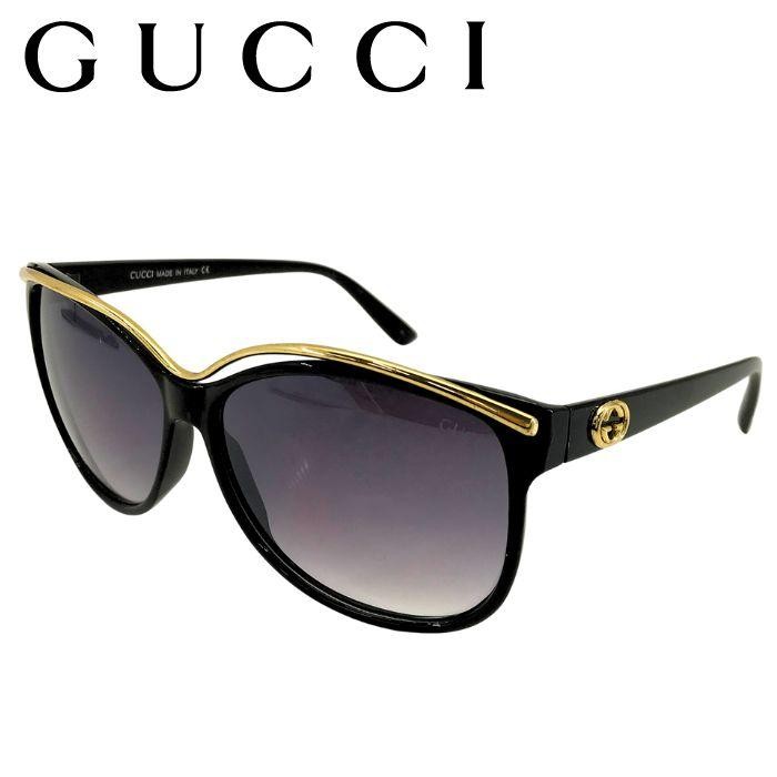 Gucci Sunglasses Interlocking G Gradient Black Un… - image 1