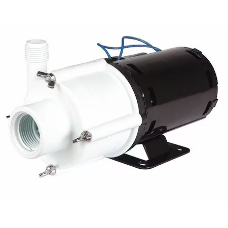 Little Giant Pump 582503 1/10 Hp Polypropylene Magnetic Drive Pump 115V 1" Fpt