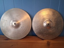 Vintage Zildjian Avedis Hi-Hat 14"1/16 1272g,1412g