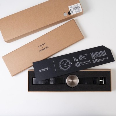 LEFF Amsterdam Piet Hein Eek Tube Watch D38 Quartz Stainless Steel 38mm