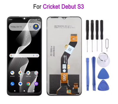 Für Cricket Debut S3 2024 U572AC LCD Display Touchscreen Digitizer Ersatz