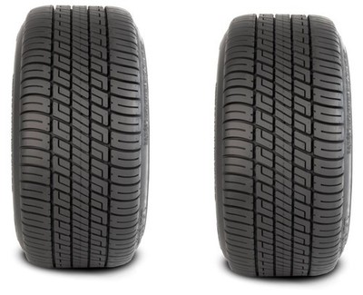 (2) Golf Cart 205/50-10 4Ply DOT Deli Low Profile Street DOT Tires