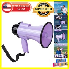 Lightweight 30W Megaphone with Voice Amplification Long Range - Easy Carry